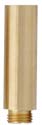 Flask Spout, 50 grains,
10-1mm standard thread
fits replica flasks from Italy,
solid brass, made in the U.S.A.